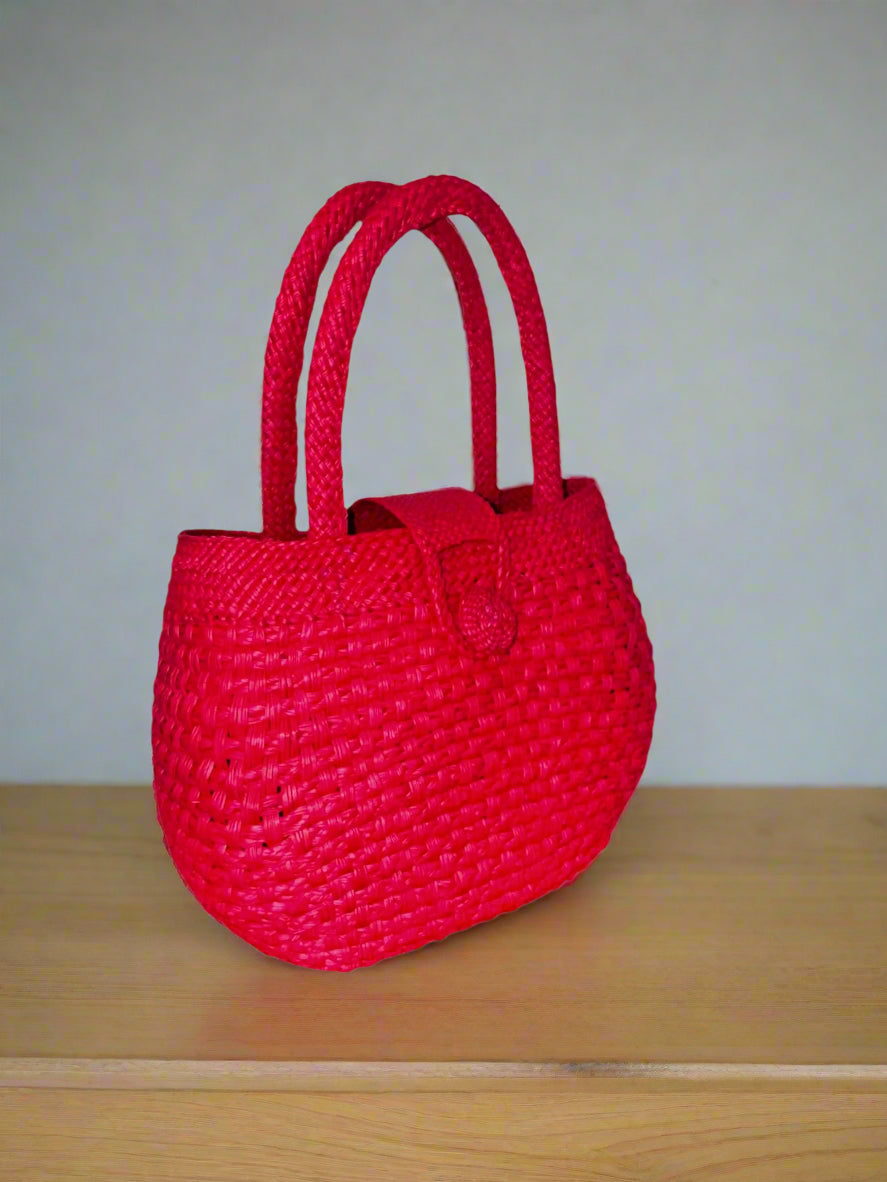 Iraca palm handbag, handmade bag, natural fibres bag, Colombian product, female craftsmanship, Iraca palm, top handle bag