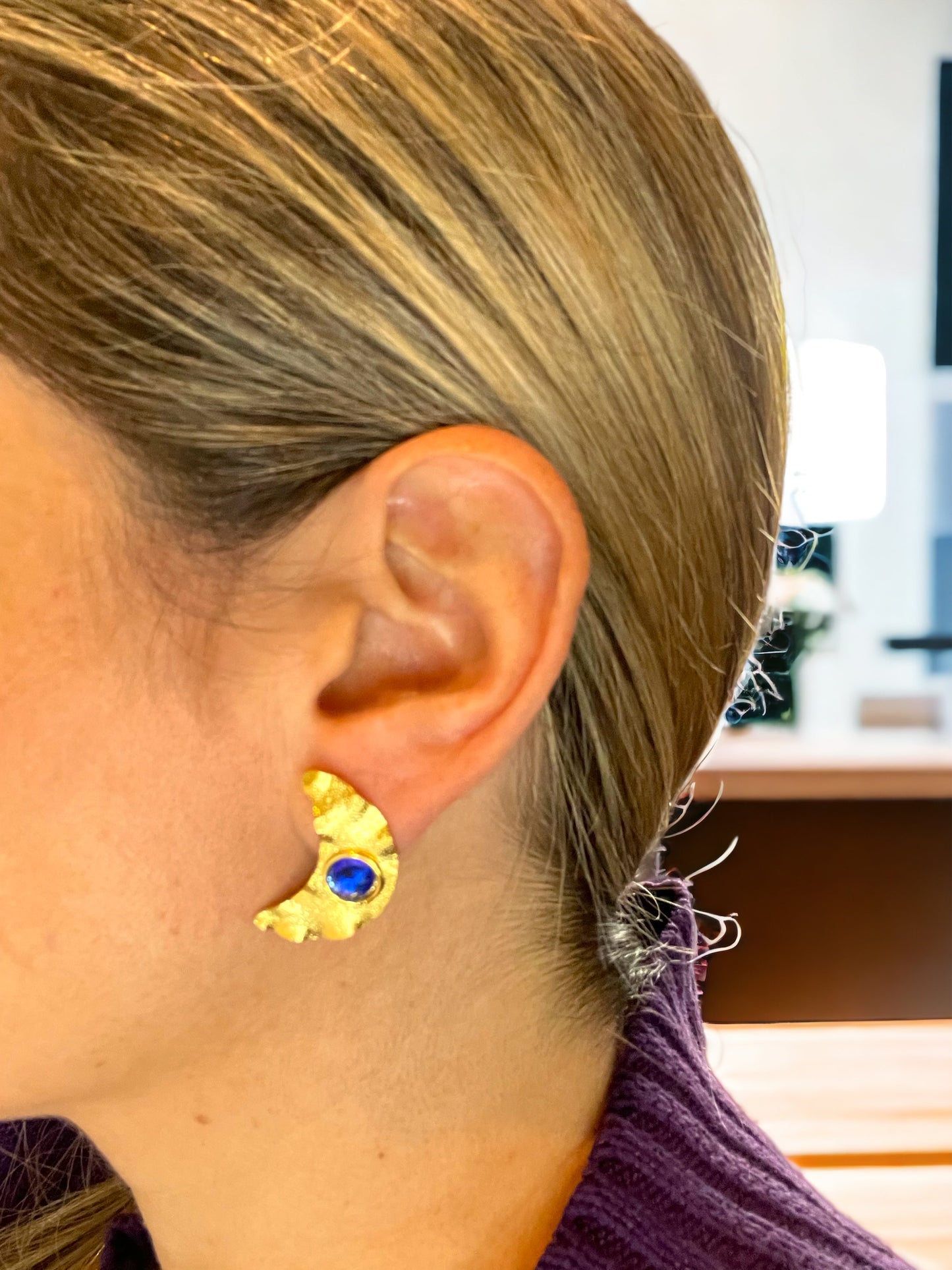 Boucles d'oreilles Luna Swarovski