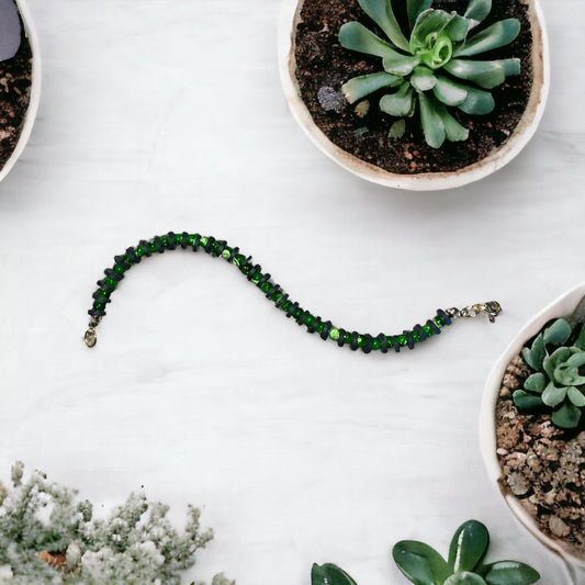 Bracelet Green & Black