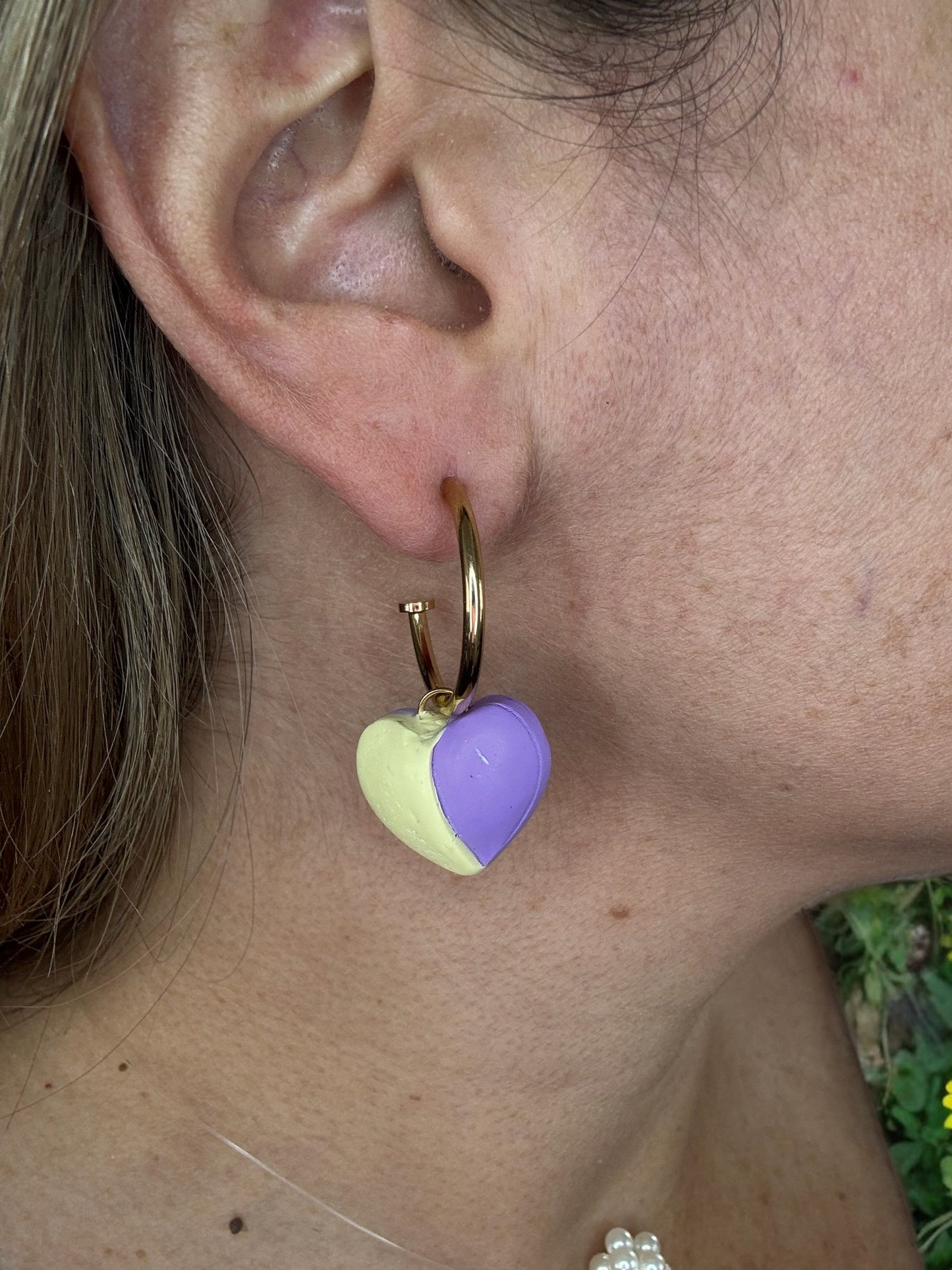 Cerceau Ouvert Duo Coeurs