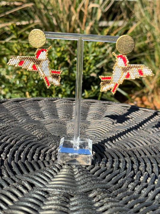 Colibrí Miyuki Earrings