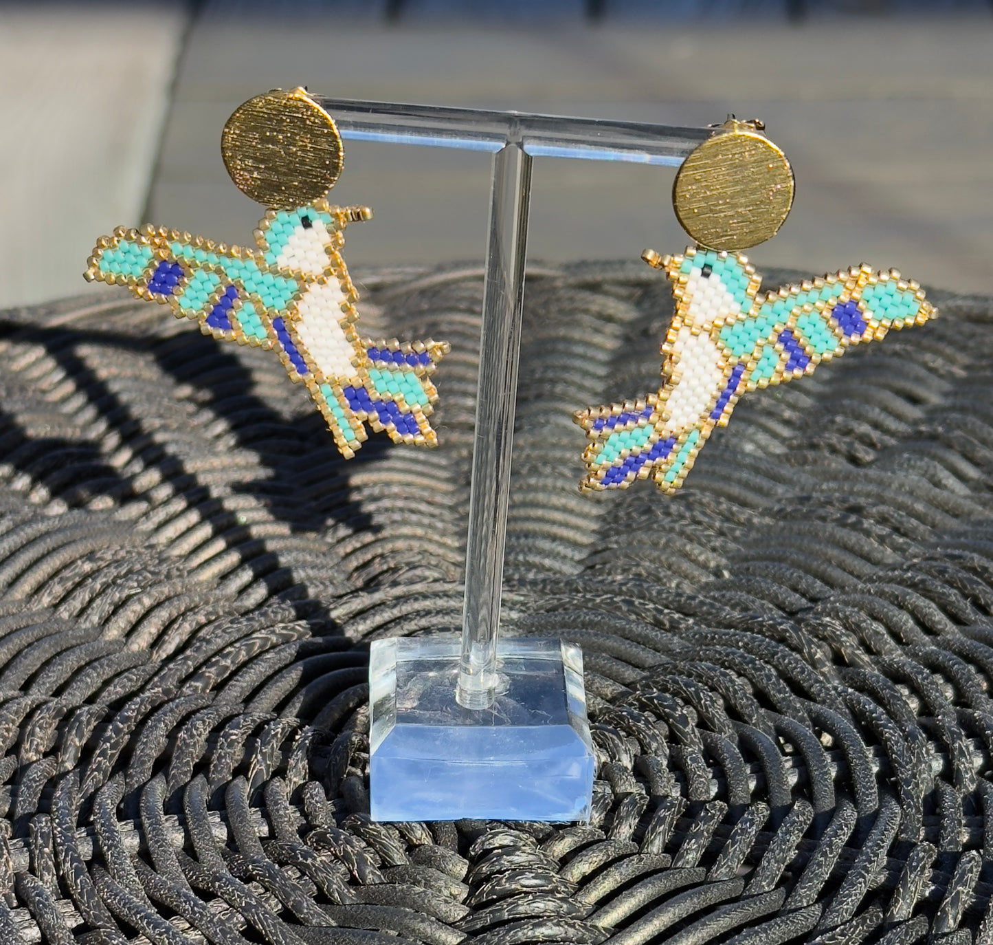Colibrí Miyuki Earrings