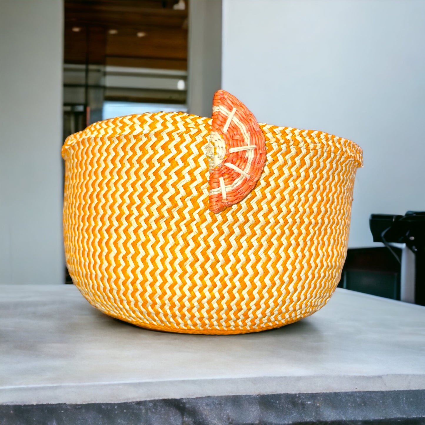 Panier de service orange