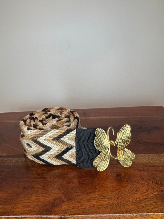 Wayuu belts, wayuu montreal, customized belts, made in Colombia, CG Wayuu belt montreal