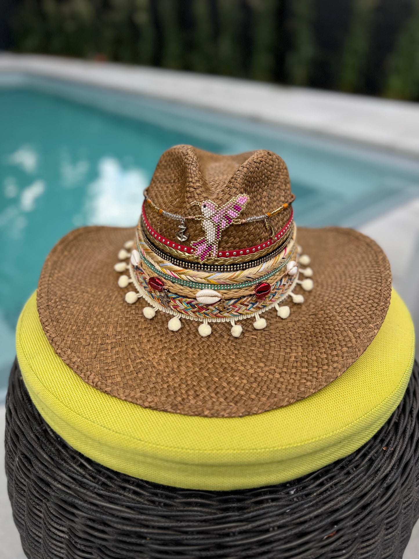 Pink Colibri Hat