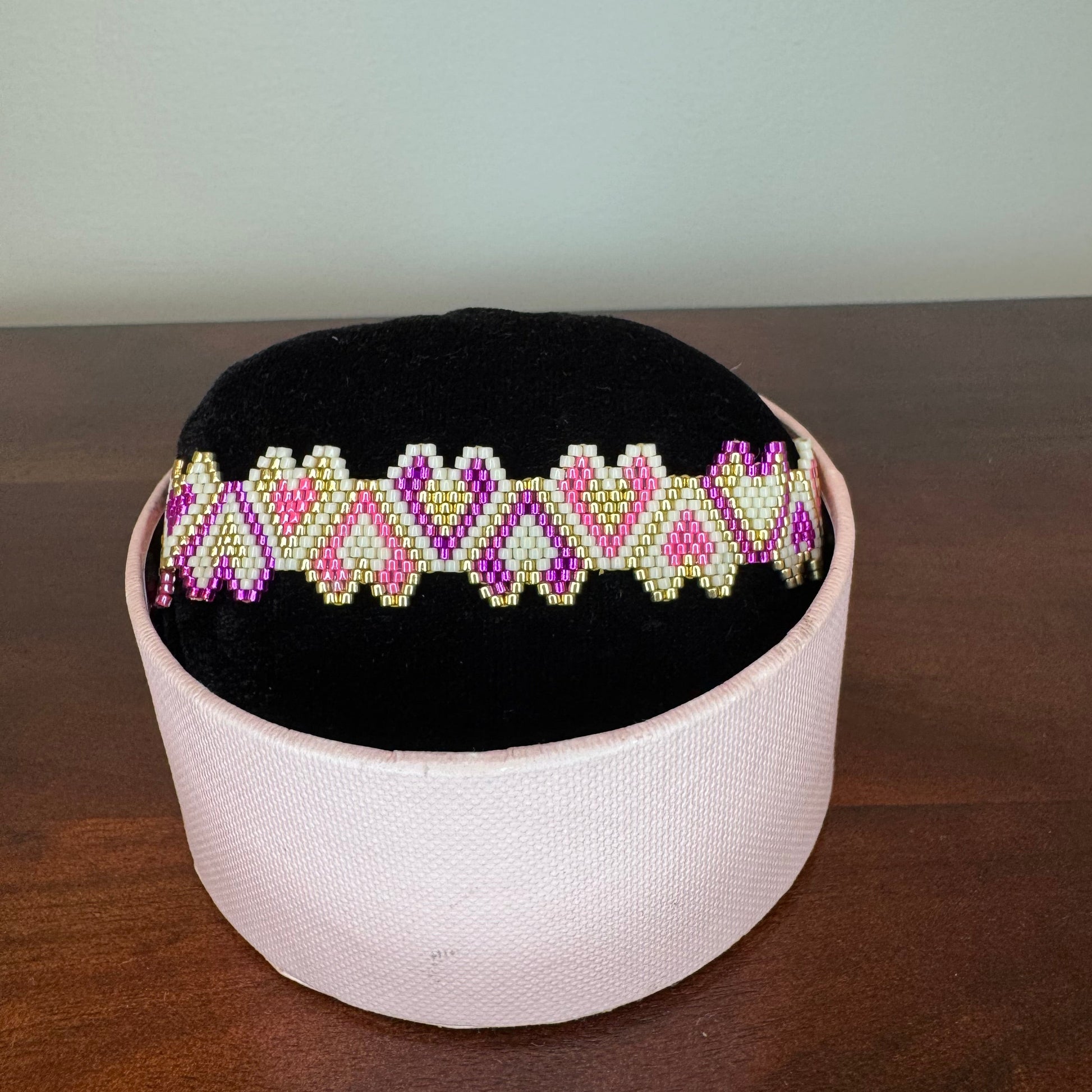 miyuki bracelet, word bracelet, handmade bracelet