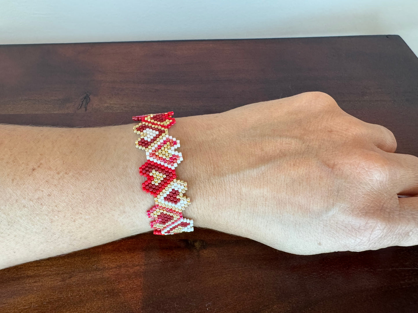 Connected Hearts Miyuki Bracelet
