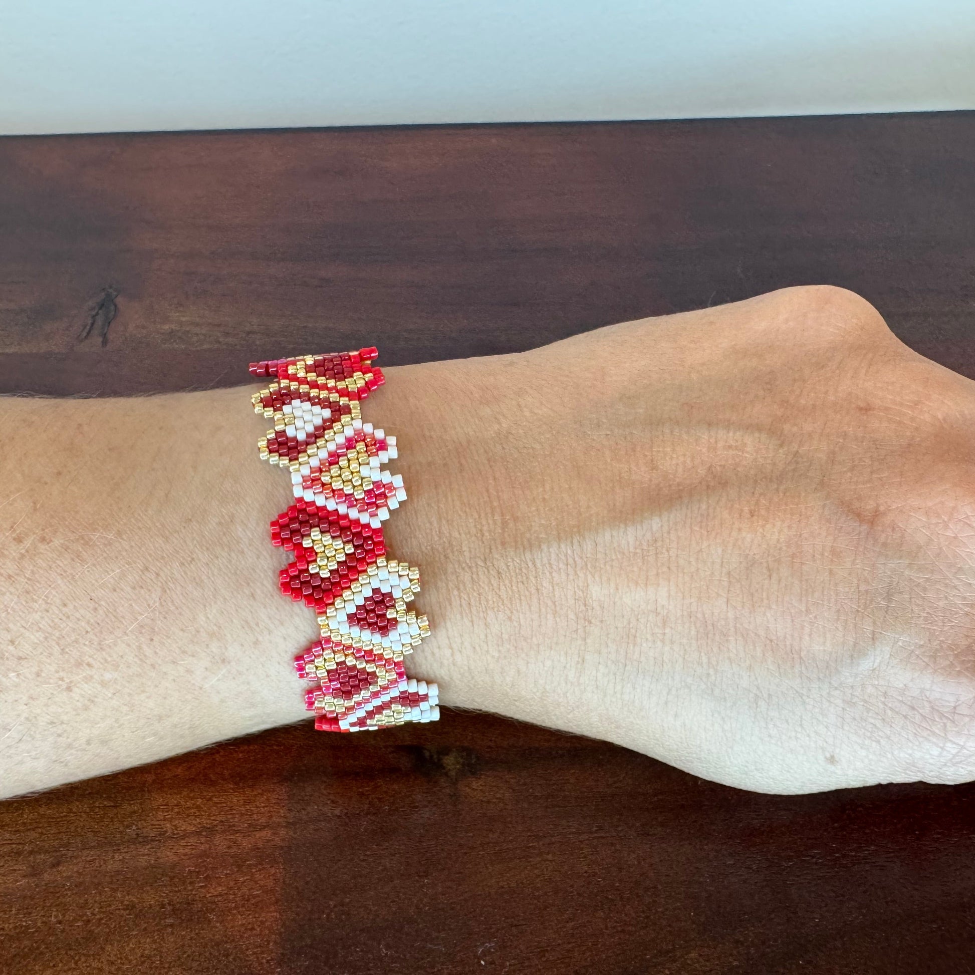 miyuki bracelet, word bracelet, handmade bracelet