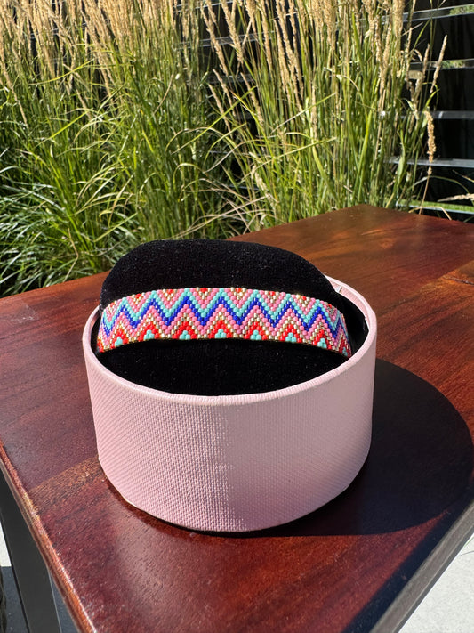 Pastel Zigzag Miyuki Bracelet