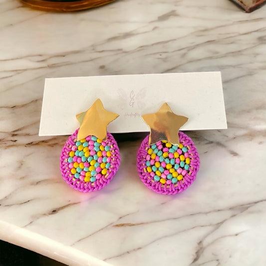 Happy Star Earrings