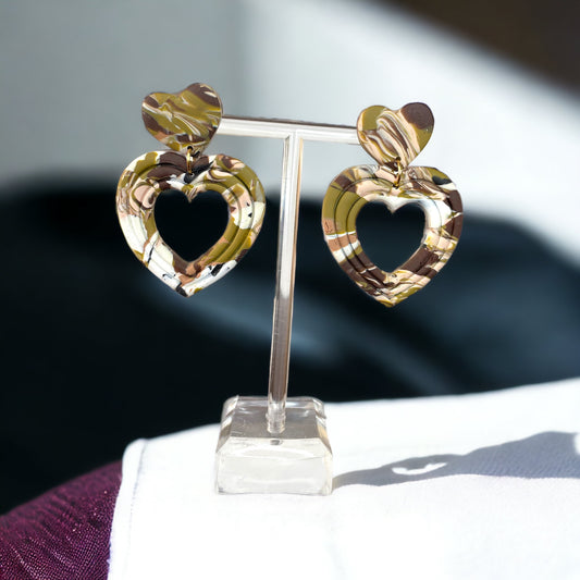 Cora-Corazon Earrings