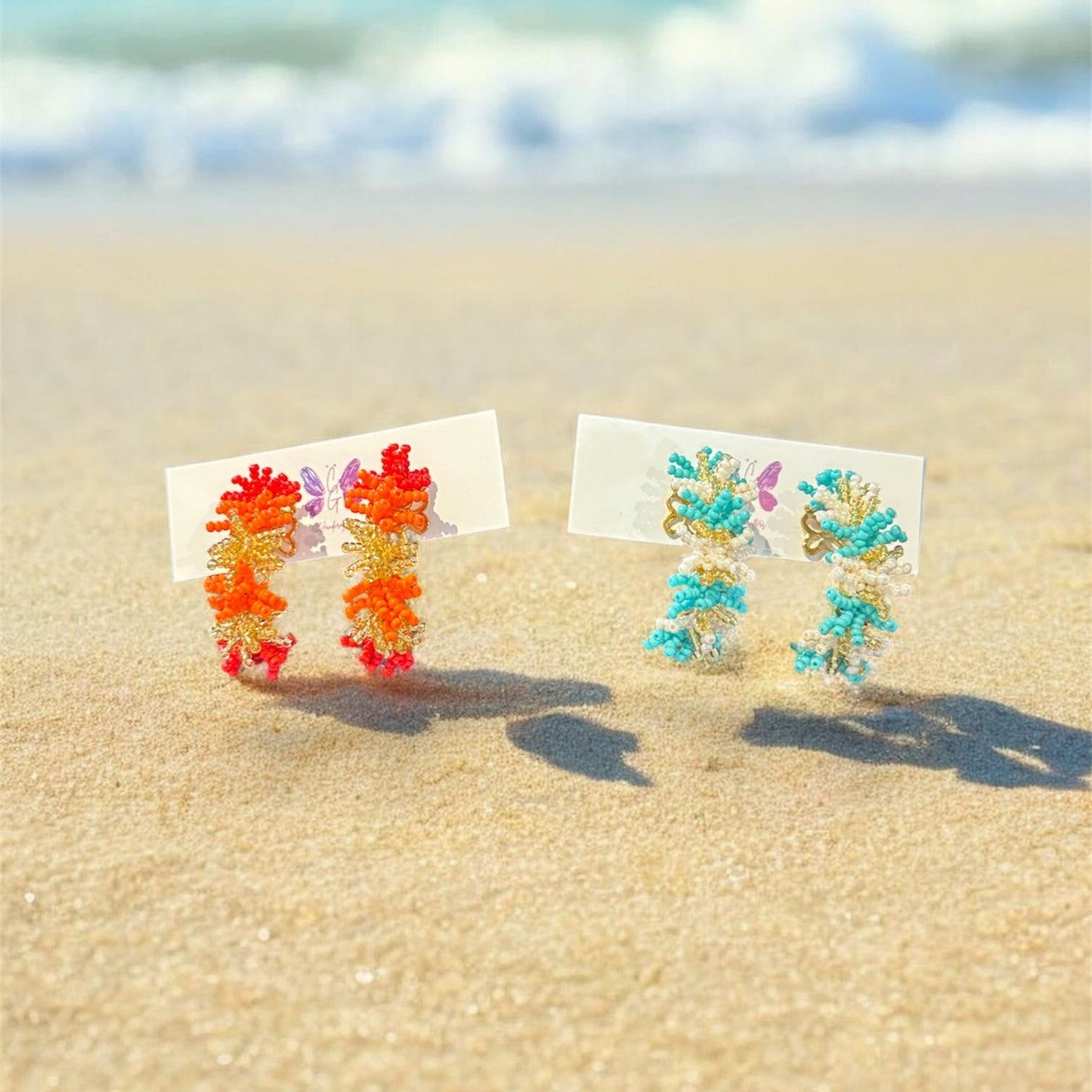 Ariel Beaded Handmade Earrings