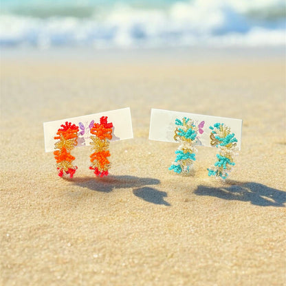Ariel Beaded Handmade Earrings