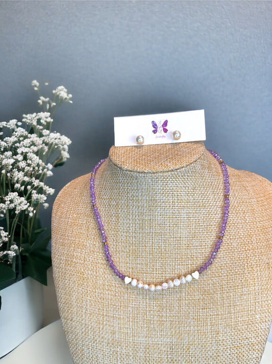 Collier Lilas Frais