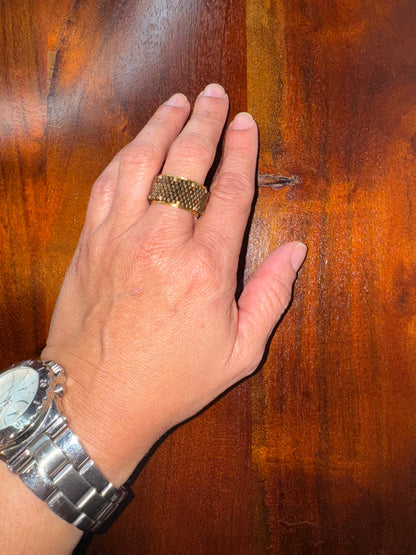 Handwoven Adjustable Ring