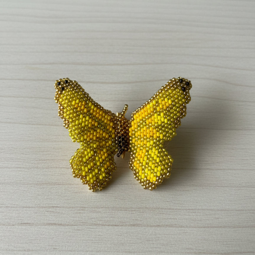 Butterfly-shaped brooch
