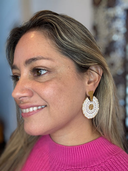 Spark Handwoven Earrings