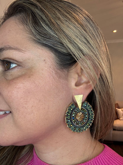 Spark Handwoven Earrings