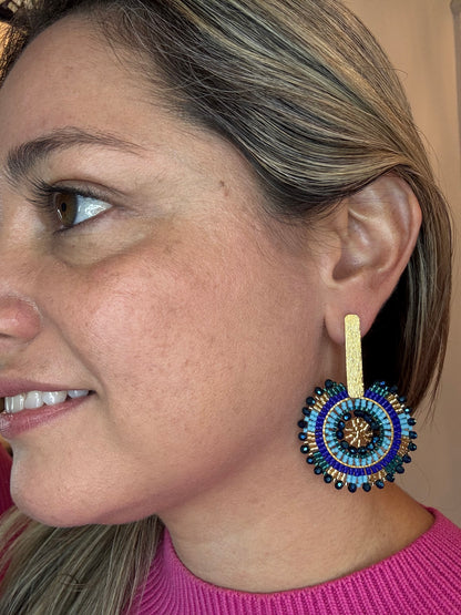 Spark Handwoven Earrings