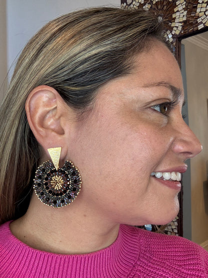 Spark Handwoven Earrings