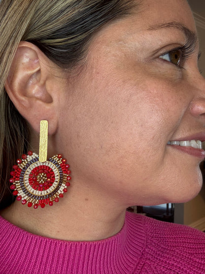 Spark Handwoven Earrings