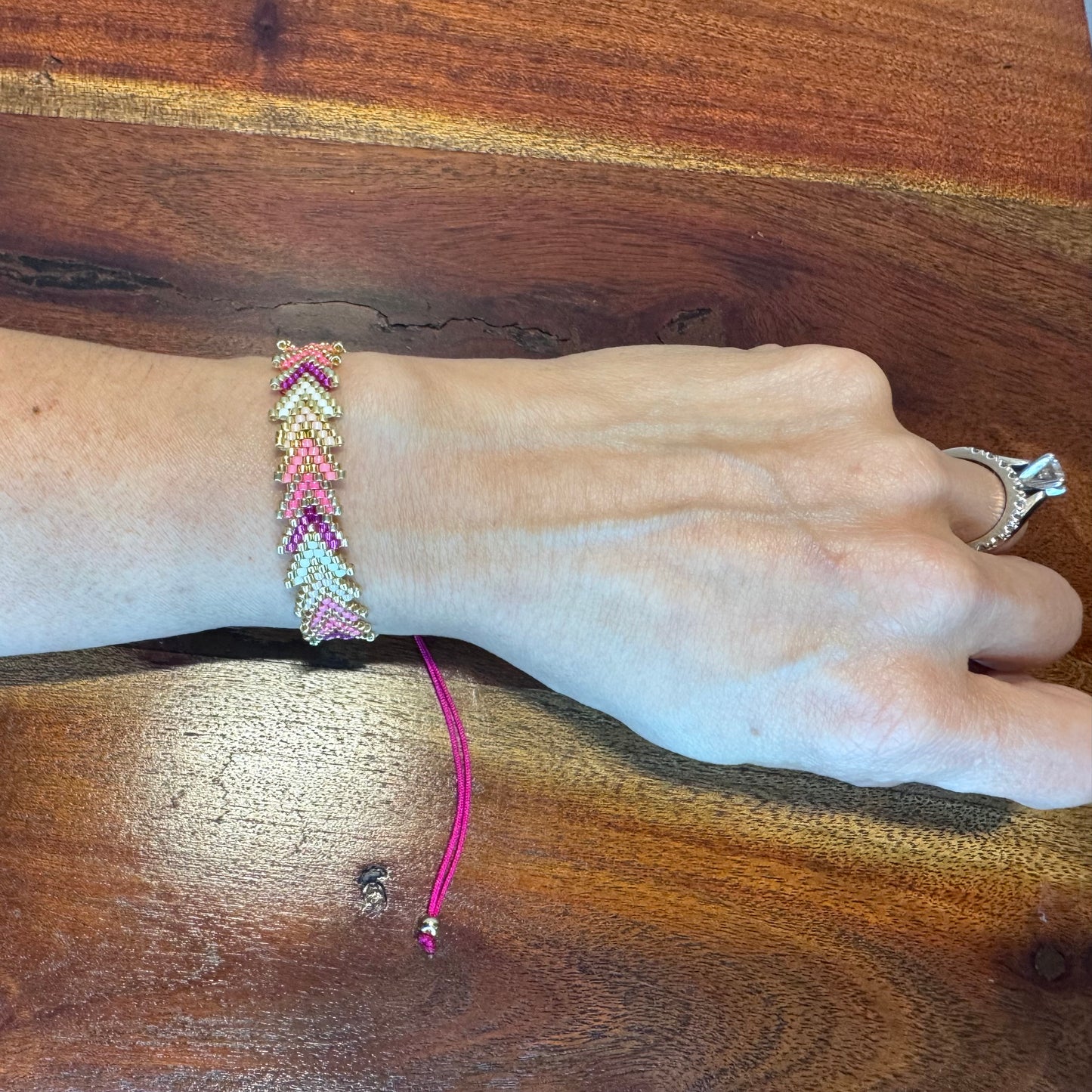 miyuki beads hand woven bracelet
