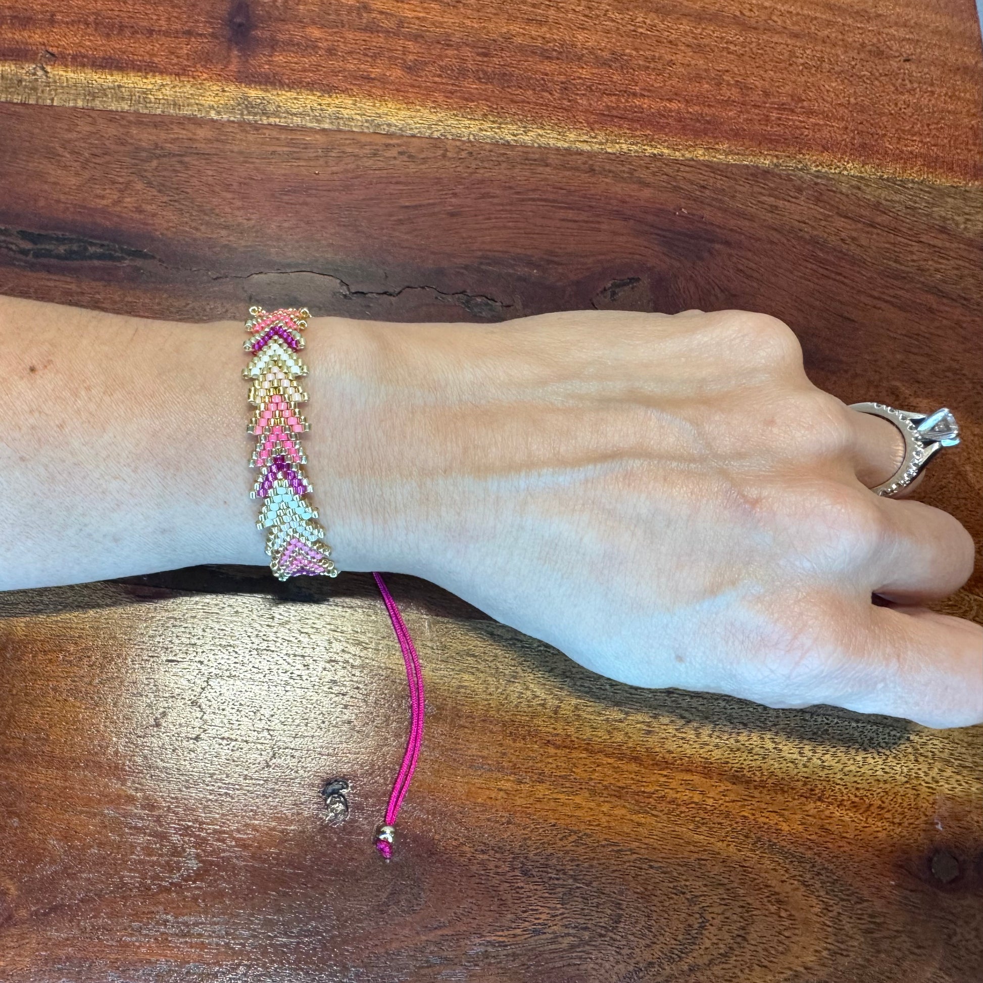 miyuki beads hand woven bracelet
