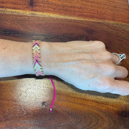 miyuki beads hand woven bracelet
