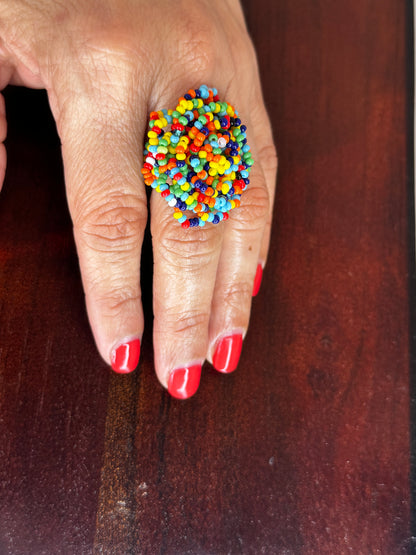 Handwoven Fiesta Ring