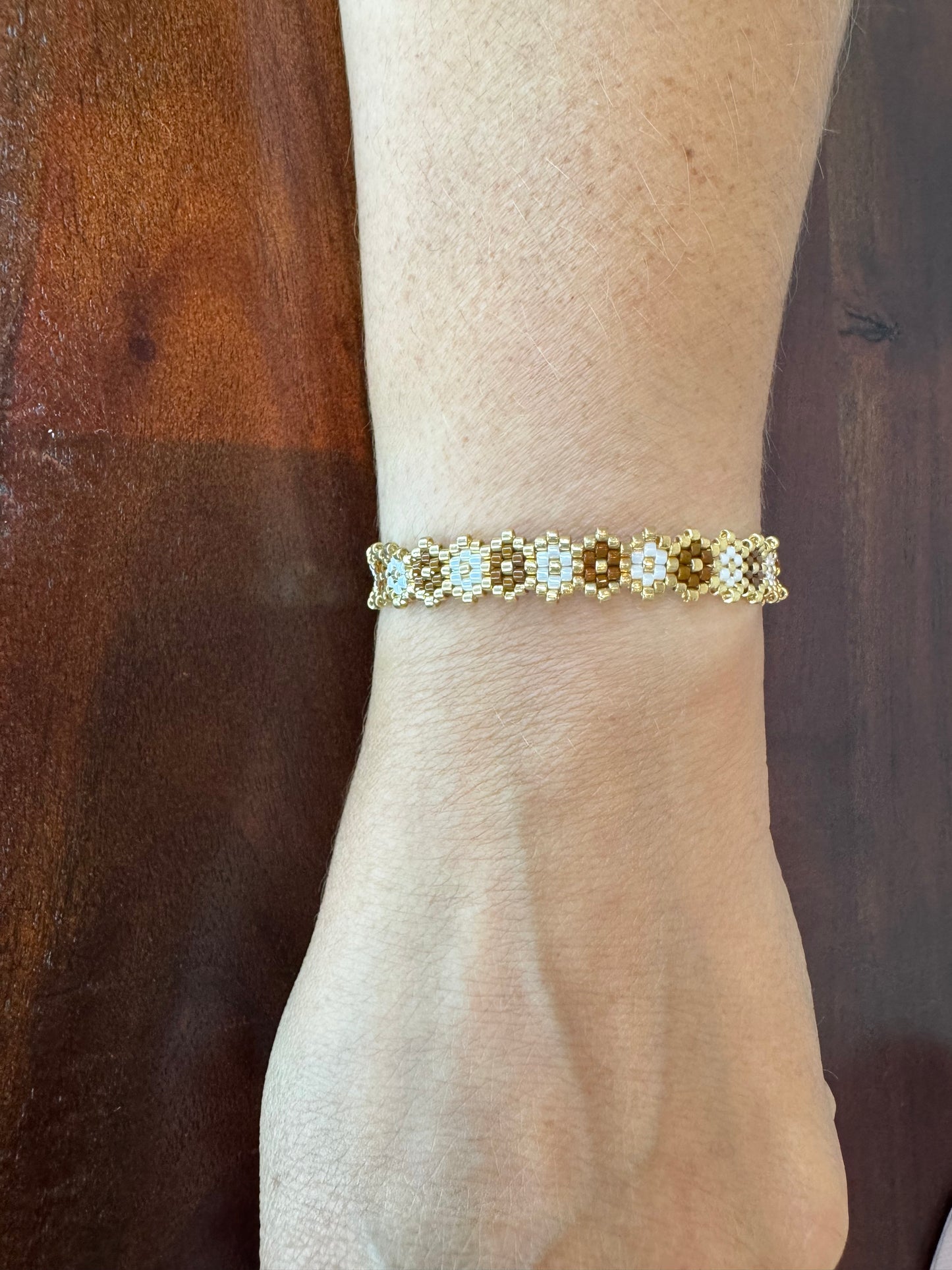 Lil Flower Miyuki Bracelet