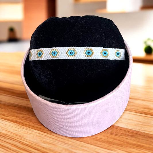 Centered Evil Eye Bracelet