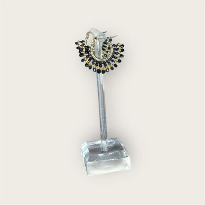 Colombian handmade jewelry Montreal,  handmade earrings, beads and crystals 