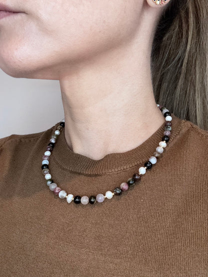 black natural gemstone, Colombian handmade jewelry Montreal 