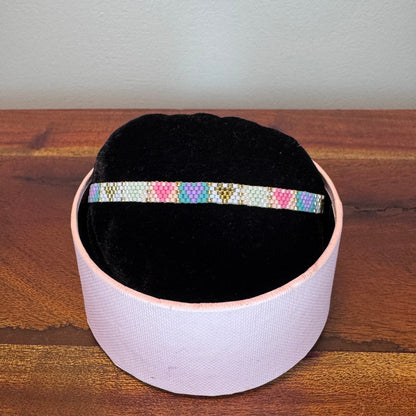 handwoven miyuki bracelet, colombian jewerly Montreal 