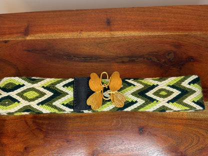 Wayuu belts, Wayuu Montreal, customized belts, made in Colombia, CG Wayuu belt montreal 