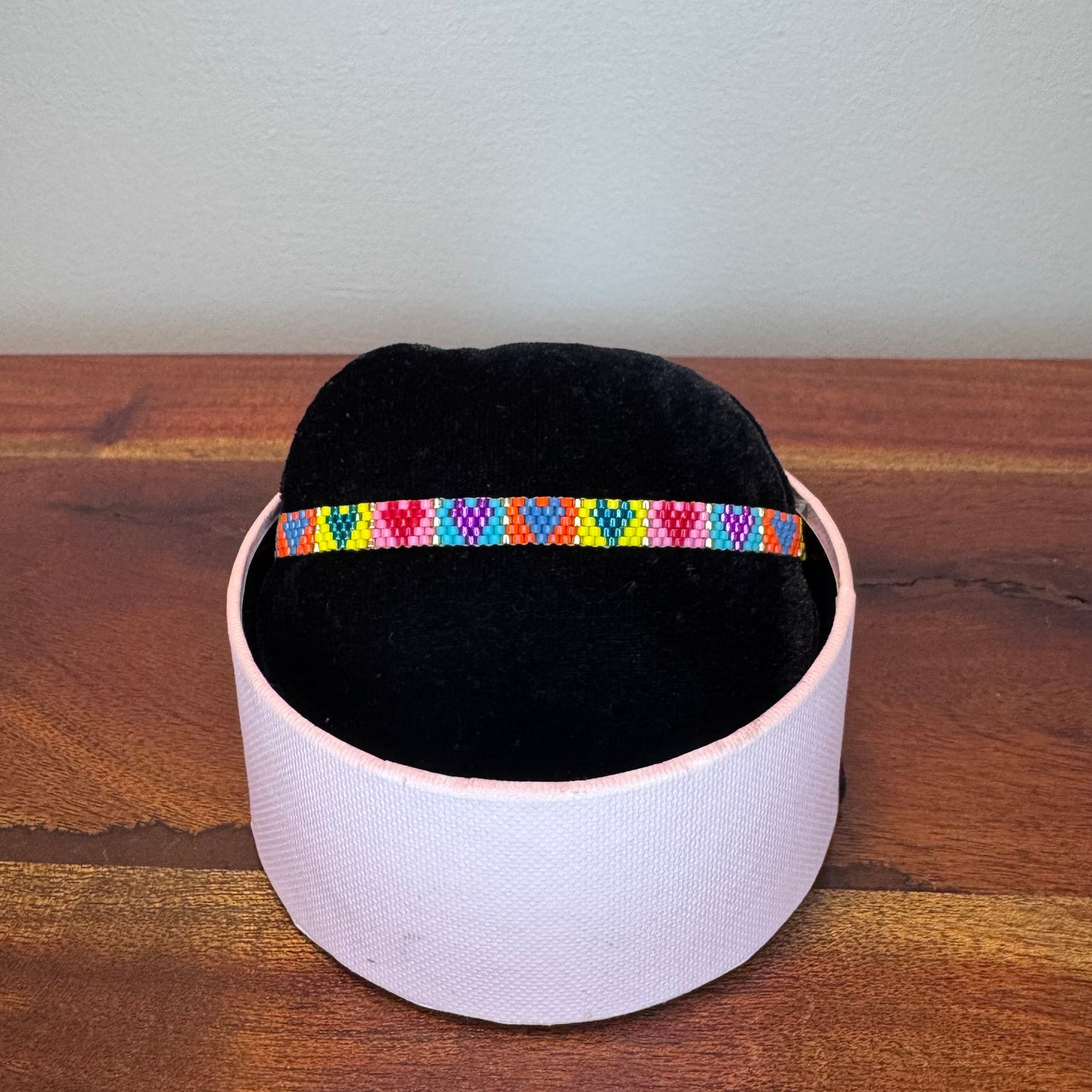 handwoven miyuki bracelet, colombian jewerly Montreal 