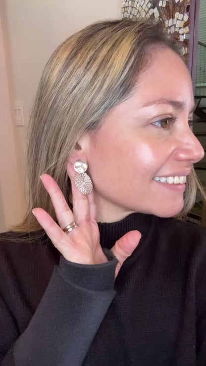 silver handmade earrings