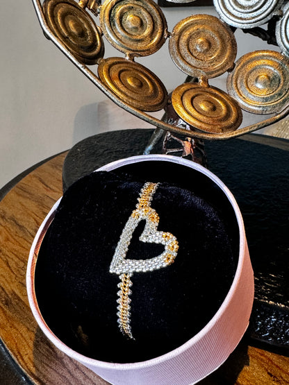 Heart Handwoven Bracelet