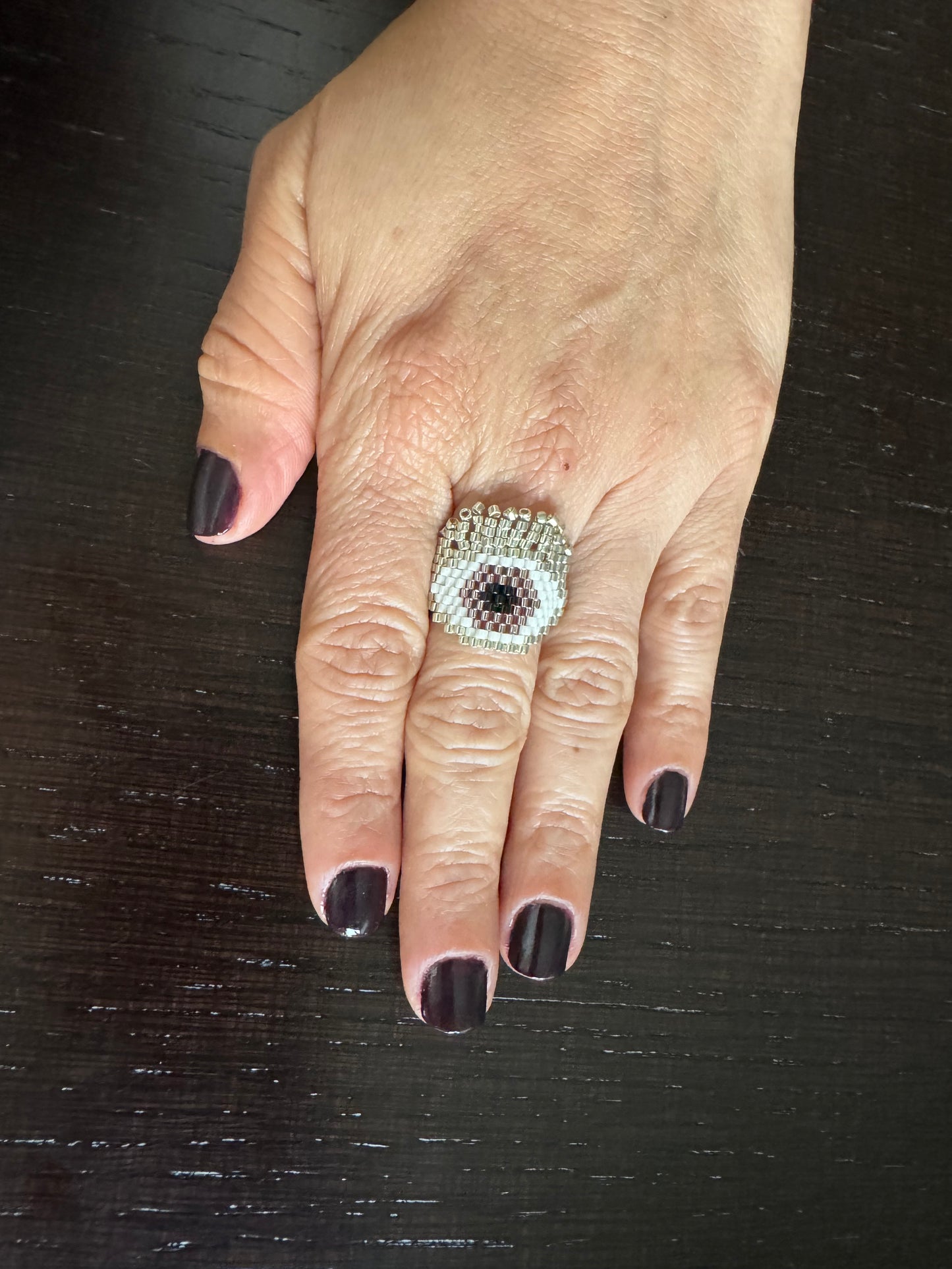 EyeLashes Handwoven Rings