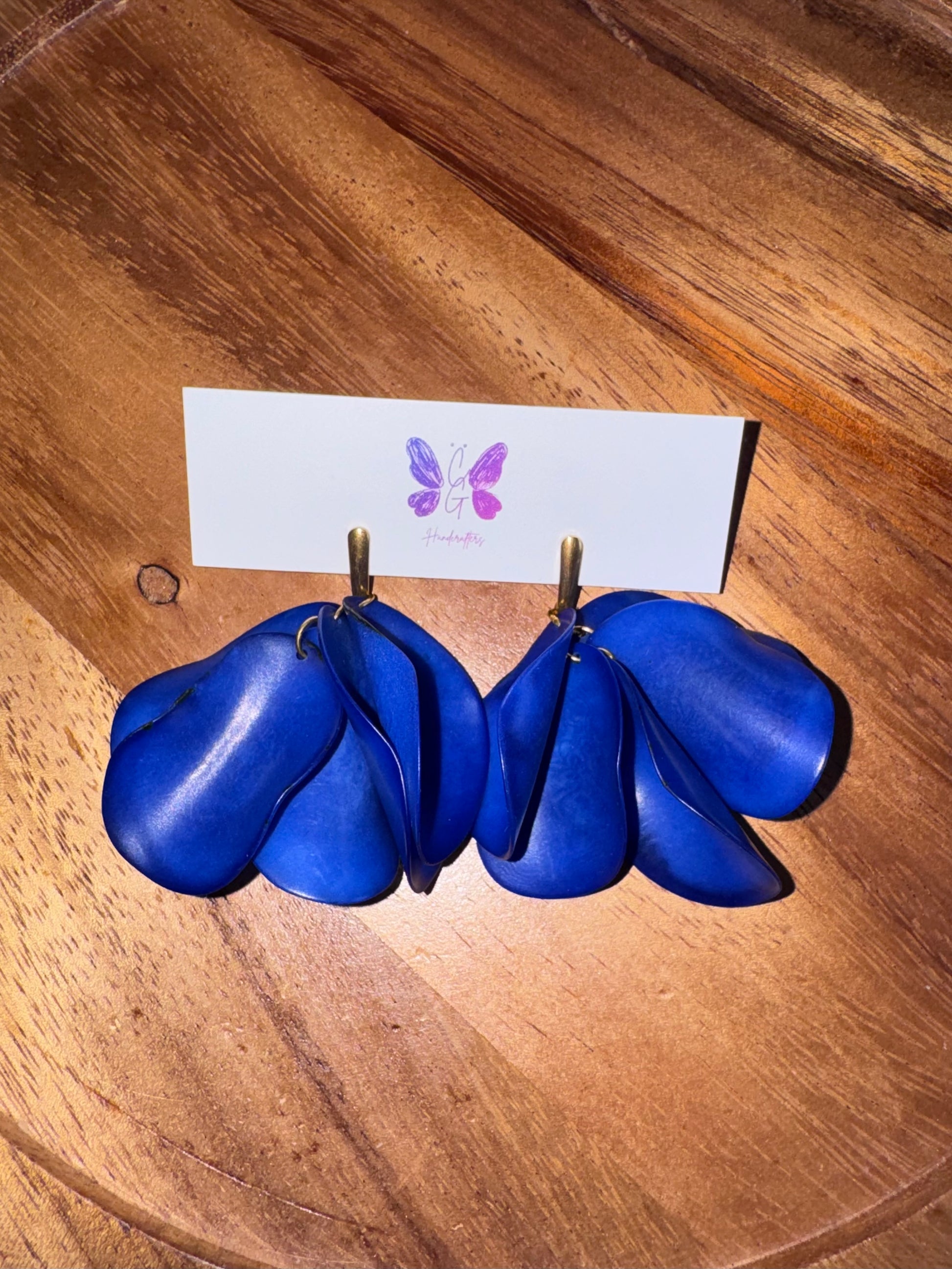 tagua Colombian handmade earrings Montreal