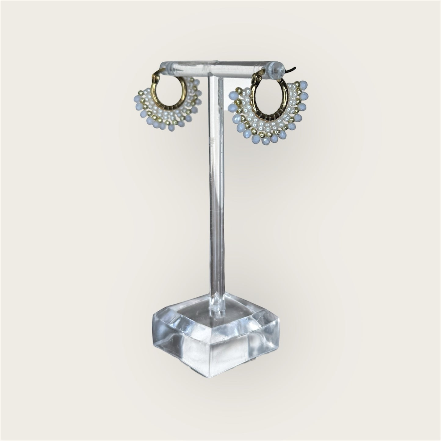 Colombian handmade jewelry Montreal,  handmade earrings, beads and crystals 